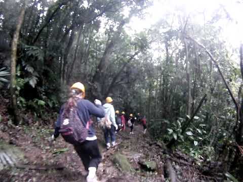 Trilha saída da caverna do Couto 2015