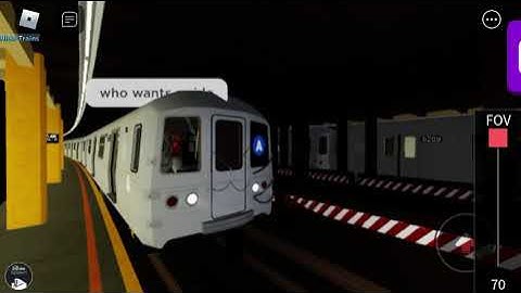 C via D Line: R46 (A) and R46 (C) trains departs at 155th St