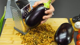 Reiben Sie einfach die Aubergine! Niemand kennt dieses einfache, leckere und günstige Rezept!