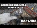 Целебные свойства шунгита. Заонежье Карелия