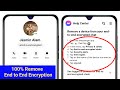 End to end encryption remove or disable on facebook messenger 2024  new method