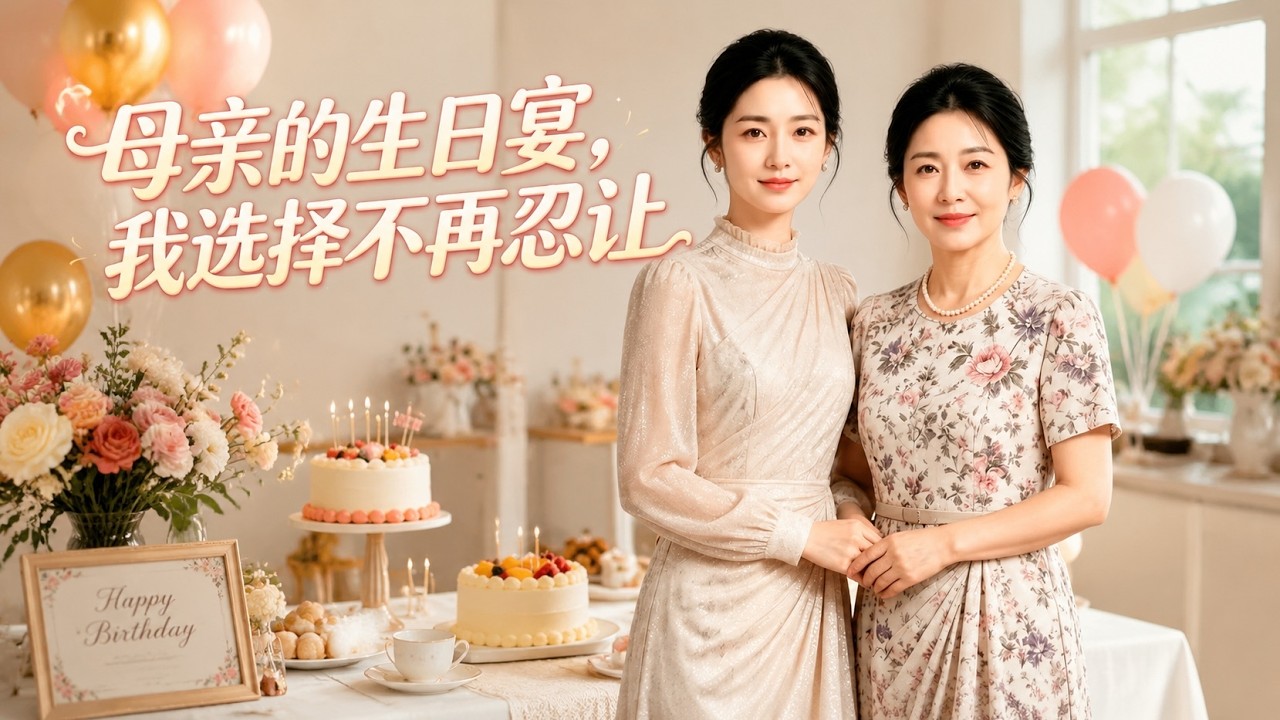 【高清全集】《母亲的生日宴，我选择不再忍让》 #逆袭 #爱情 #甜宠 #反转 #热门短剧 #drama #爽剧 #電影 #精彩影视 #AI短剧