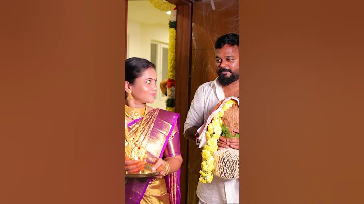 Hussain Manimegalai புது வீடு HOUSE WARMING🎉  #housewarming #shorts #couplegoals