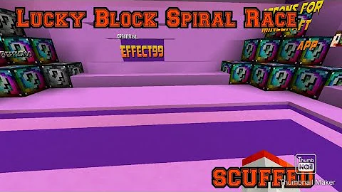 lucky block spiral - this was the worst idea of my life