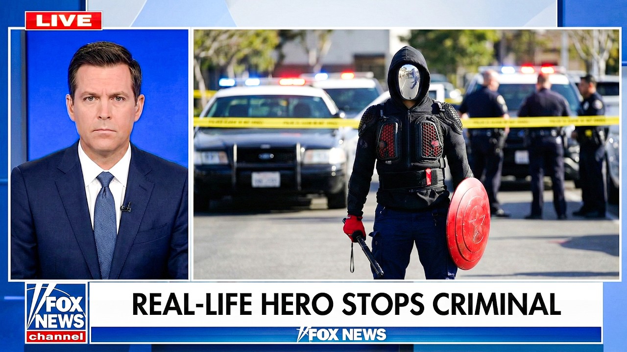 Реальный супергерой помогает полиции бороться с преступностью