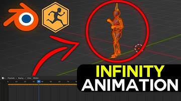 How to Create Smooth Infinite Animation Loops with MIXAMO in Blender
