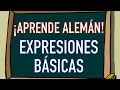 Expresiones BÁSICAS y NECESARIAS en ALEMÁN | AndyGM