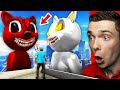 EVIL CARTOON CAT vs HOLY CARTOON CAT In GTA 5 (Battle)