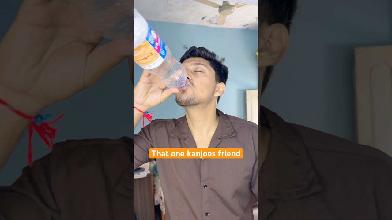 That one kanjoos friend 