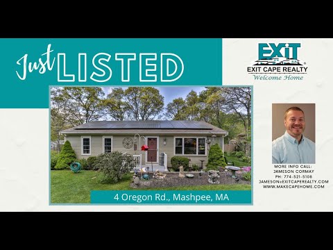 4 Oregon Rd., Mashpee, MA home video tour