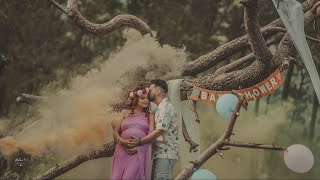 Divya \& Sachin || The Lovely Moments || Maternity Video Shoot || Best Maternity Video 2023 ||