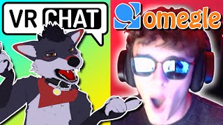 WHY DOES THIS SCARE ME? - VRChat Furries Invade Omegle