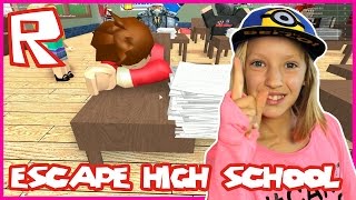 Escape High School Obby / First to Finish / Roblox