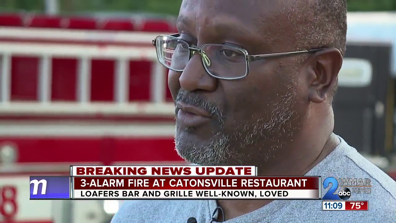 Catonsville restaurant severely damaged in 3-alarm fire
