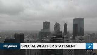 Special Weather Statement In Effect For Calgary