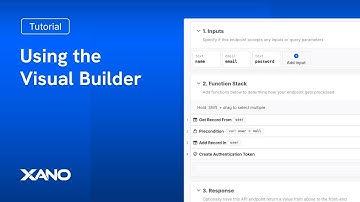 Using the Visual Builder