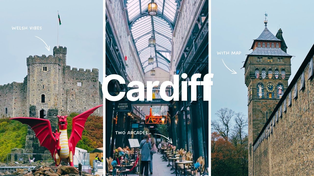 Cardiff Walk. No commentary. With map.