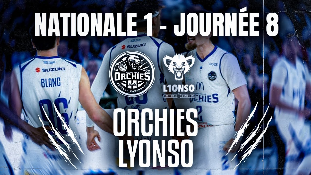 Nationale 1 | BC Orchies – Lyonso | Match en Direct