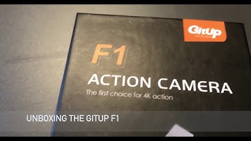Gitup F1 Unboxing
