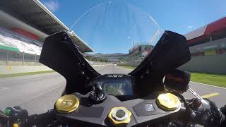 On board Mugello circuit Suzuki GSX-R 1000 2017 (L7) - lap time 2'10