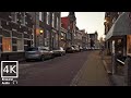 Walking until After Dark. Monnickendam, The Netherlands. Binaural Ambient Sounds.