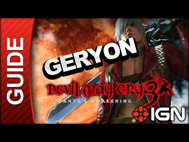 Devil May Cry 3 HD Walkthrough PT. 18 - Geryon Boss Battle 