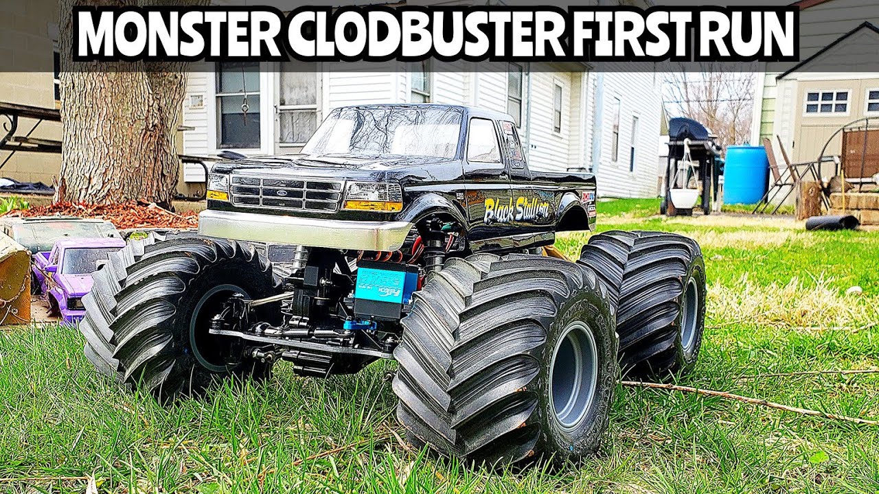 Tamiya Monster Clodbuster first run