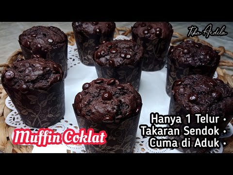 Video: Muffin Coklat Dengan Ceri