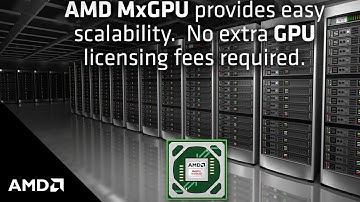 AMD MxGPU – The World’s First Hardware Virtualized GPU