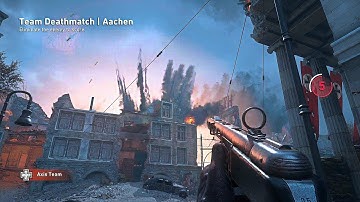 Call Of Duty: WW2 BETA (NEW MAP) - AACHEN - PS4 PRO TDM Gameplay