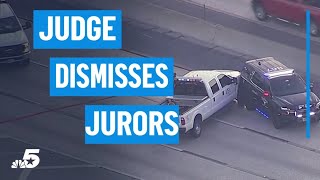 Jurors dismissed in case against woman accused of killing a Fort Worth police officer