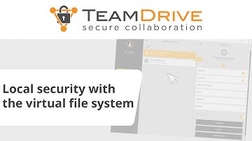 TeamDrive - Local security with the VFS [Tutorial - English]