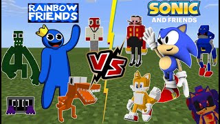 Roblox Rainbow Friends VS Sonic and Friends