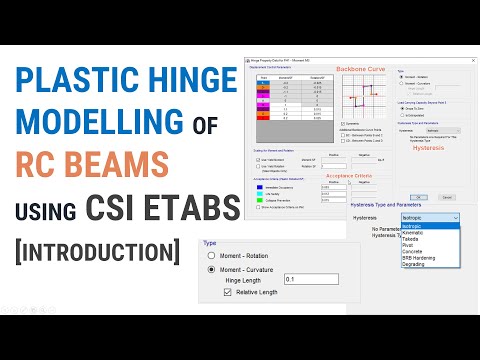 21 - Plastic Hinge Modelling of RC Beams using CSI ETABS [Introduction]