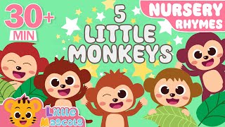 Five Little Monkeys + Five Little Ducks + more Little Mascots Nursery Rhymes & Kids Songs