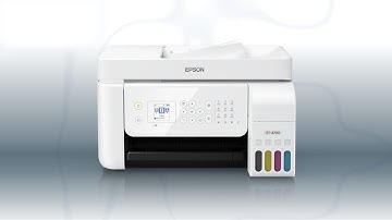 Epson EcoTank ET-4700 | Wireless Setup Using the Control Panel