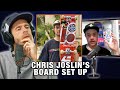 What's Chris Joslin's Board Setup?