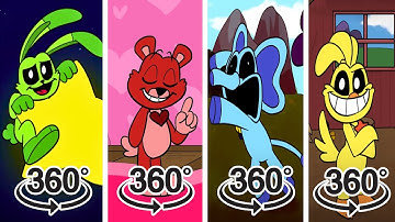 360º VR Smiling Critters cardboard voicelines animated (part5) №34