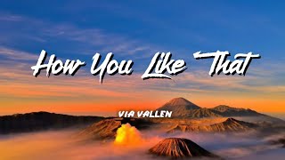 Via Vallen - How you like that (lirik) Cover Blackpink