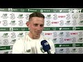 Alan Browne post-match vs Bulgaria.