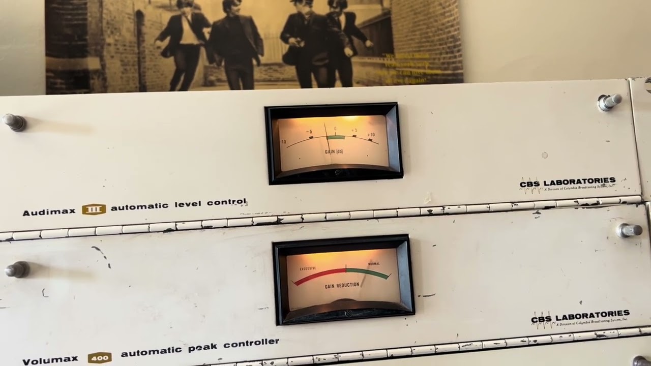 60s AM Radio CBS Labs Audio Processing Sample - YouTube