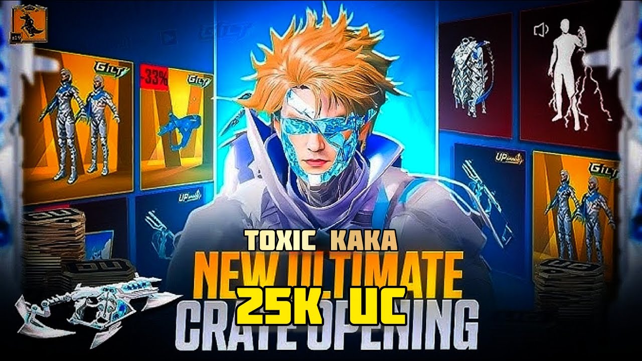 Got BOTH Cryonix Wraith & Admino Set! 😱 Full Crate Opening | BGMI | TOXIC KAKA