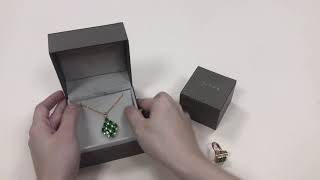 Luxury jewelry packaging box for different fine jewels