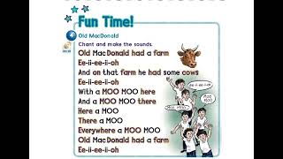 We Can 1 Unit 1 Animals Words Old MacDonald منهج اللغة الانجليزية الصف الأول الابتدائي انشودة