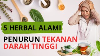 5 Herbal Ampuh Penurun Tekanan Darah Tinggi | Turunkan Hipertensi Secara Alami!