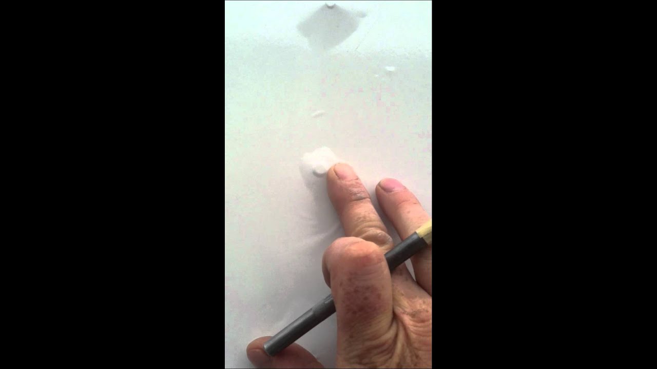 Vinyl install on rivets - YouTube