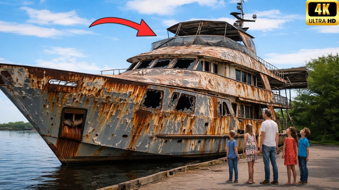 Compré un viejo yate por 1700 dólares y lo renové hasta dejarlo como nuevo