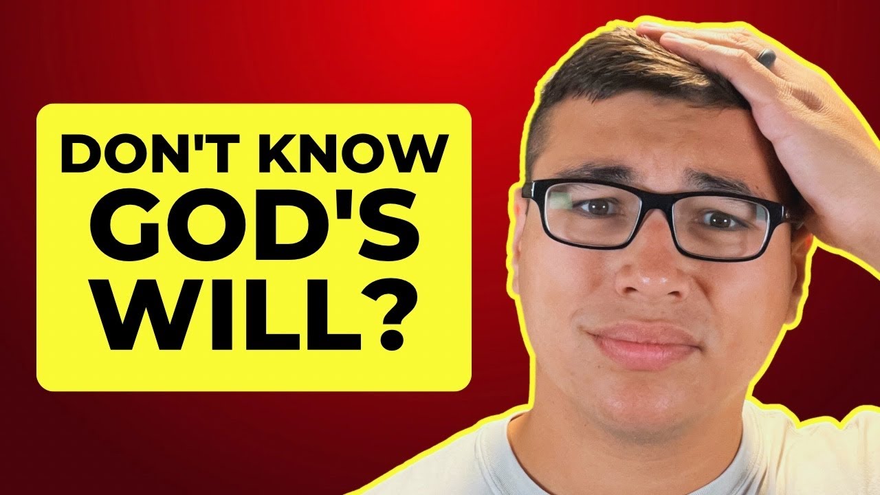 Watch This if You’re Trying to Find God’s Will for Your Life - YouTube