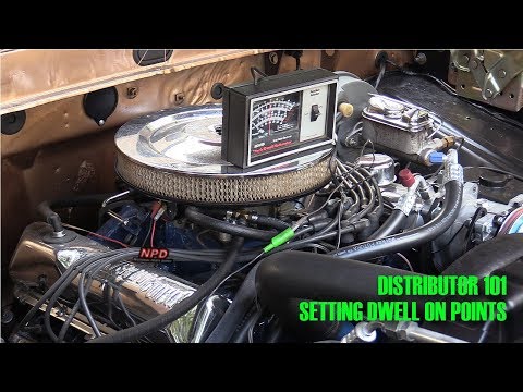 how to set your points distributor ignition dwell Episode 428 Autorestomod