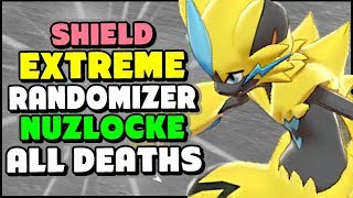 DEATH MONTAGE - Pokemon Sword and Shield Extreme Randomizer Nuzlocke